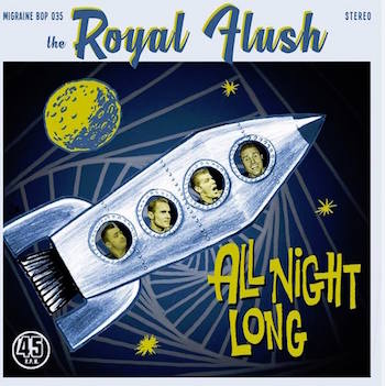 Royal Flush ,The - All Night Long + 1 ( Ltd 45's Rec)